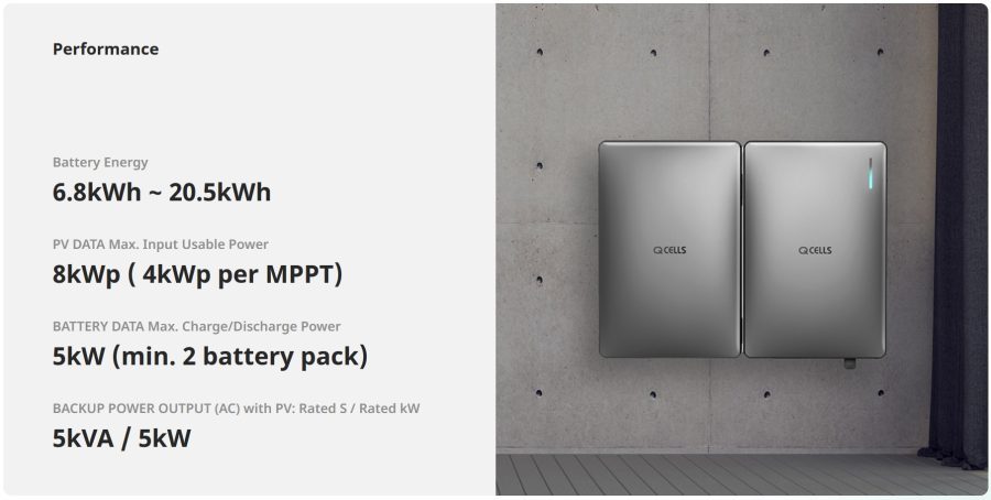 Qcells Q.HOME CORE A5电池